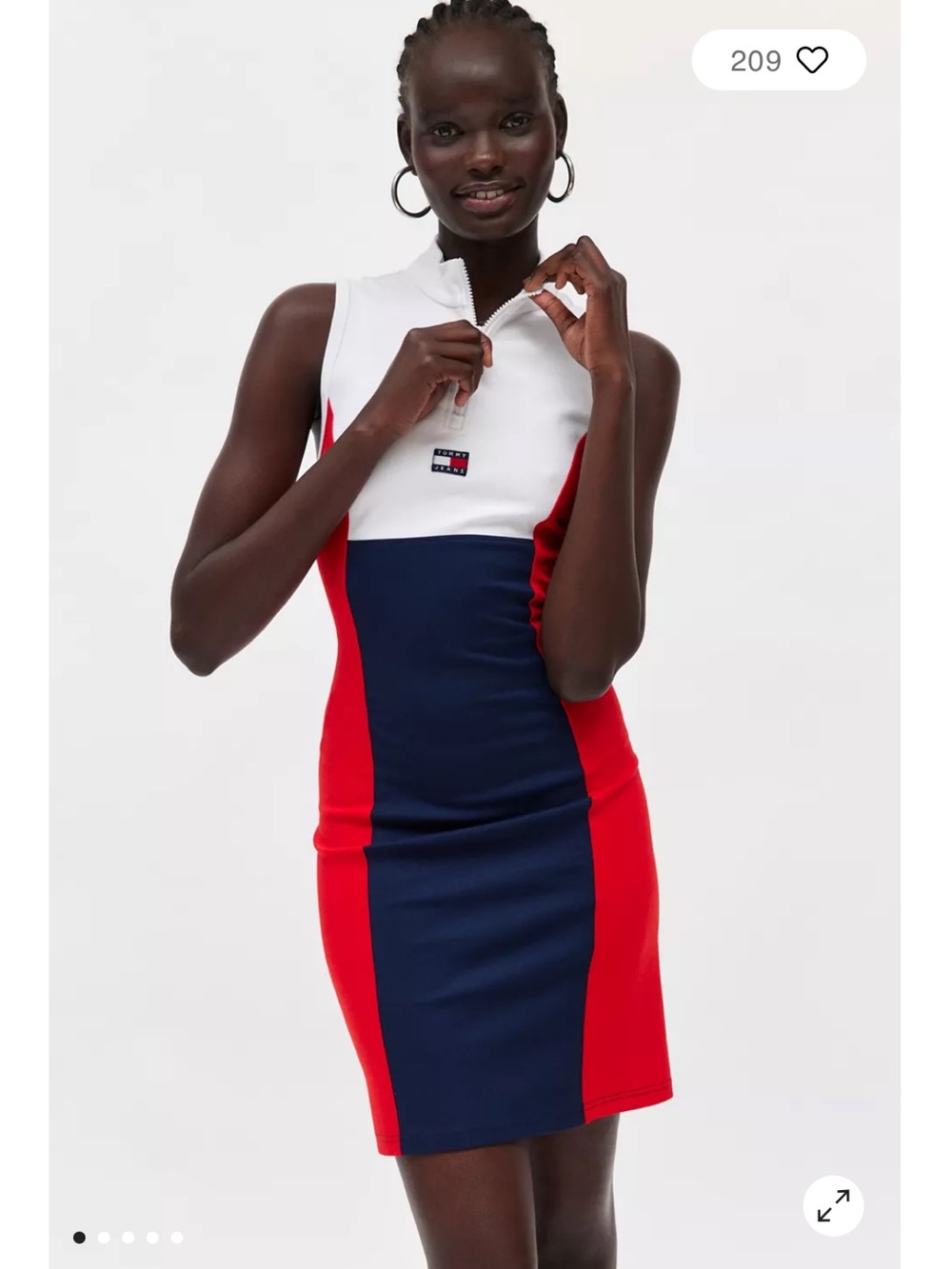 Sporty Tommy Jeans by Tommy Hilfiger bodycon dress